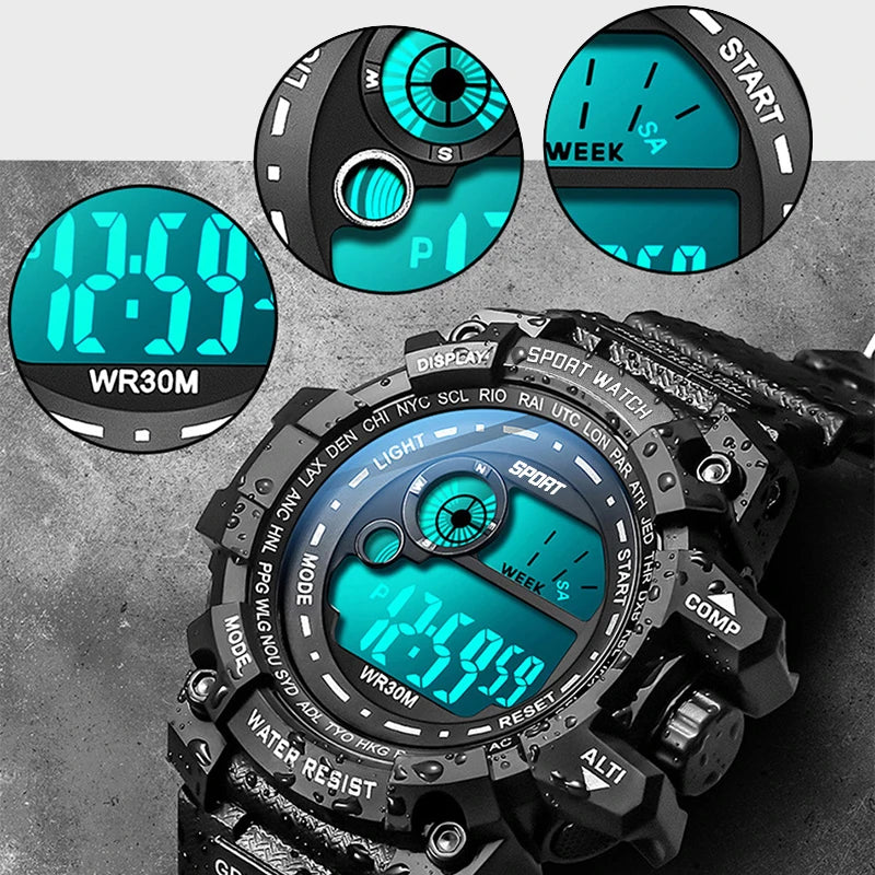 Fashion Sport Waterproof Watch