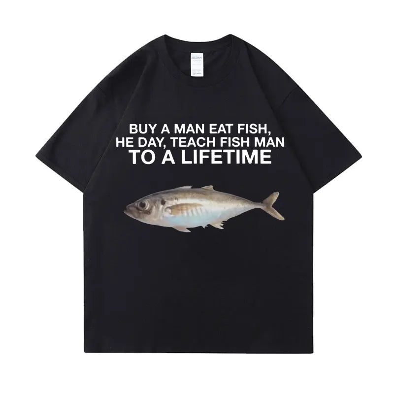 Buy A Man Eat Fish shirt
