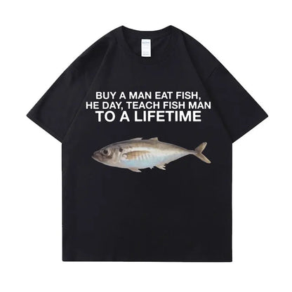 Buy A Man Eat Fish shirt