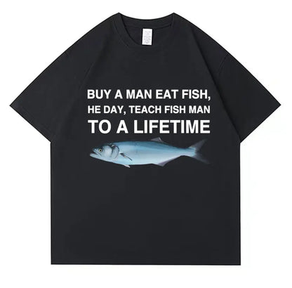 Buy A Man Eat Fish shirt
