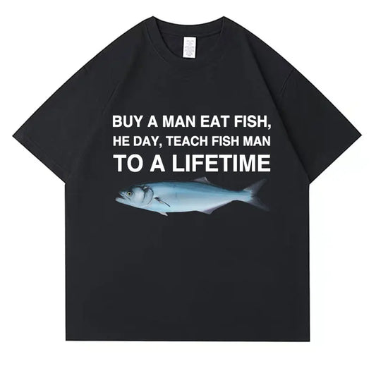 Buy A Man Eat Fish shirt