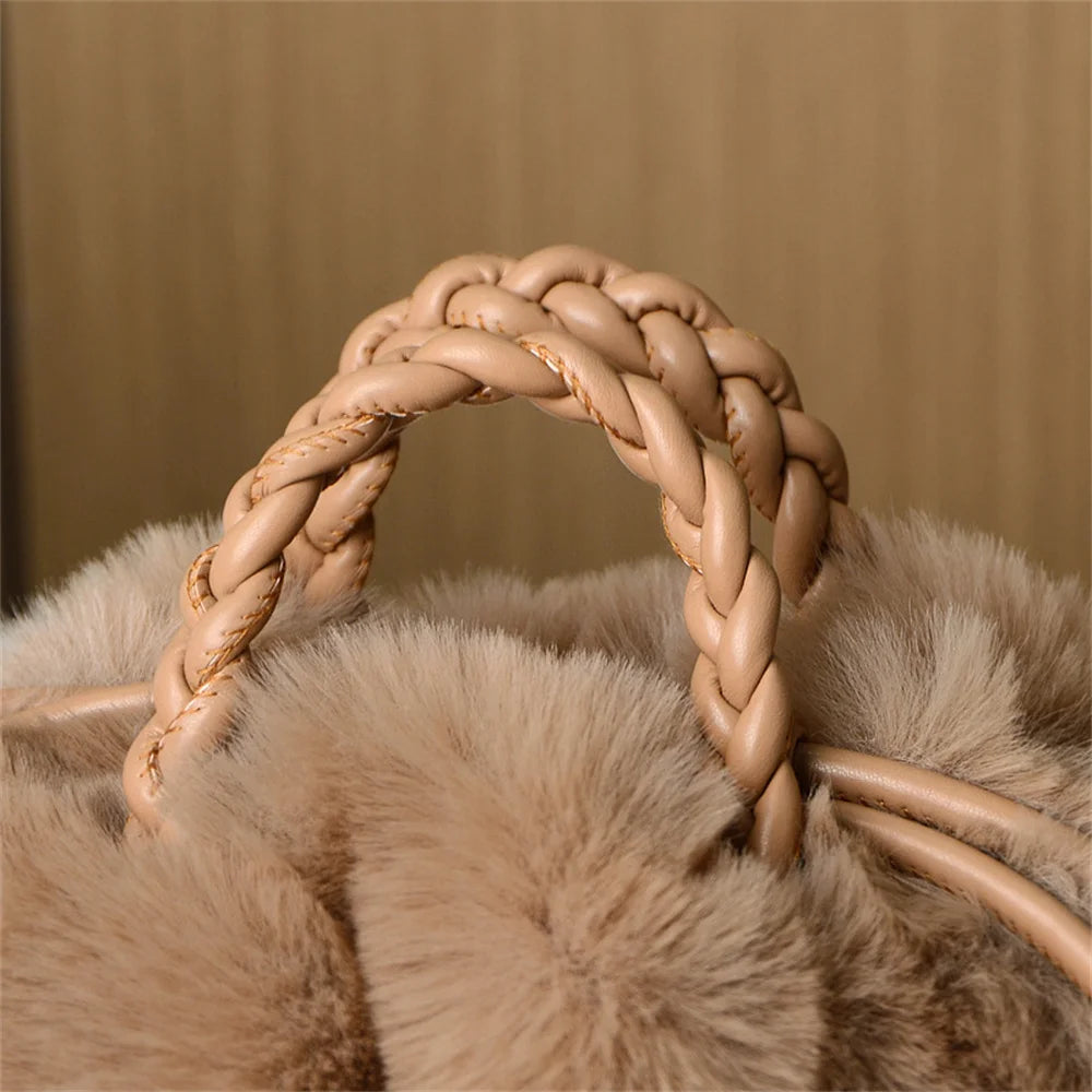 Crossbody Pumpkin Plush Bag