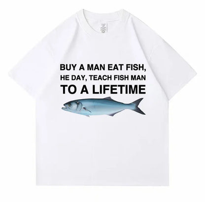 Buy A Man Eat Fish shirt