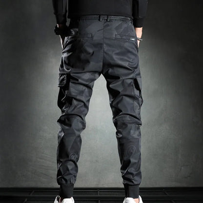 Drawstring Multi Pocket joggers