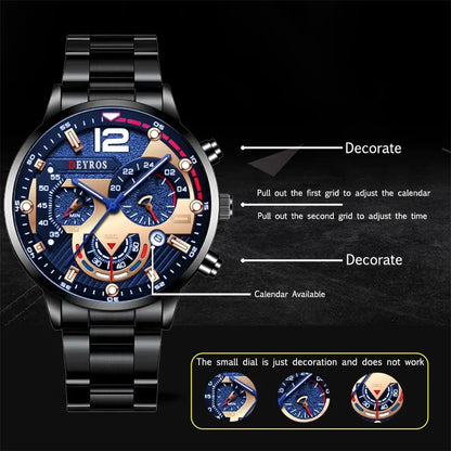 Calendar Luminous Watch