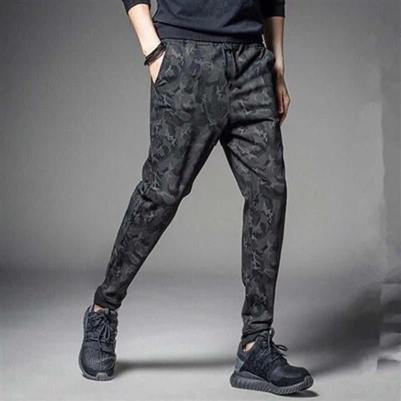 Drawstring Multi Pocket joggers