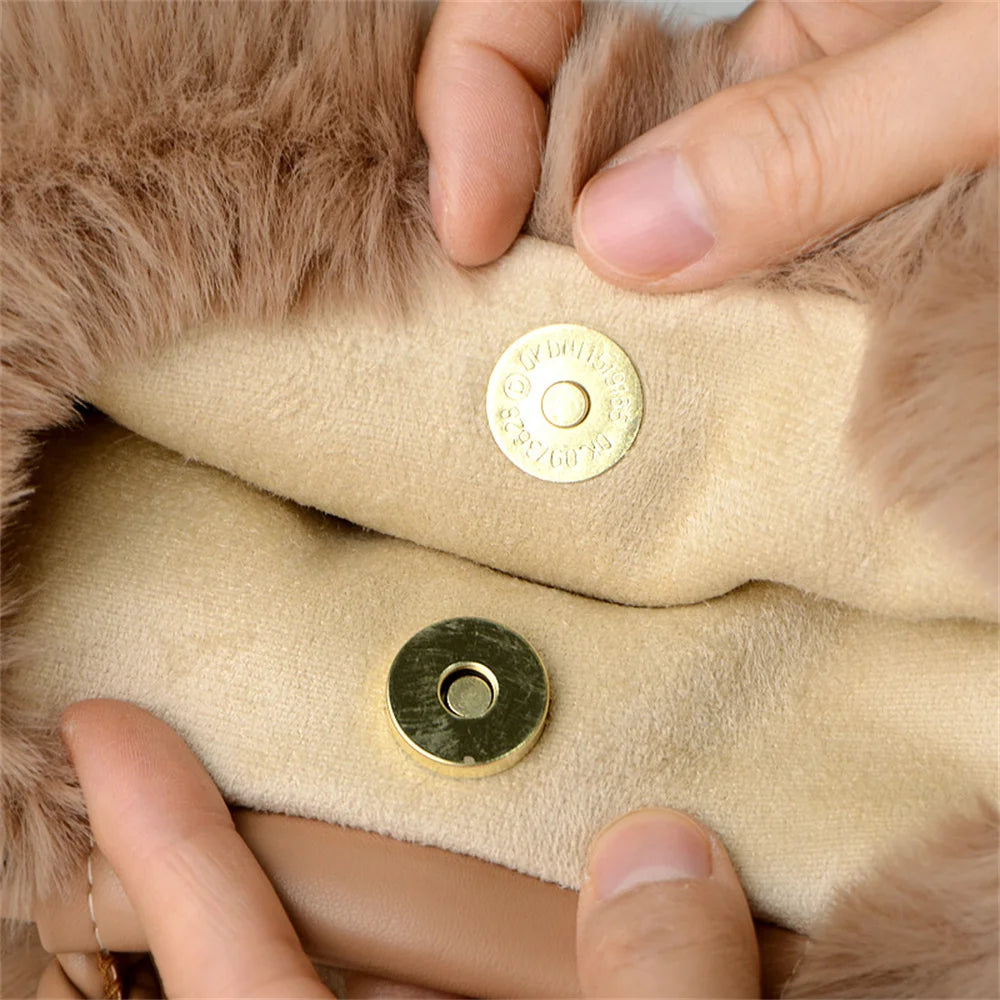 Crossbody Pumpkin Plush Bag