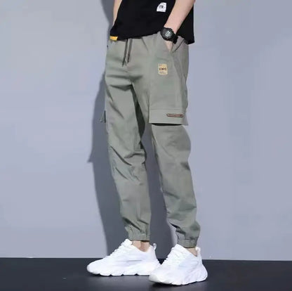 Drawstring Multi Pocket joggers