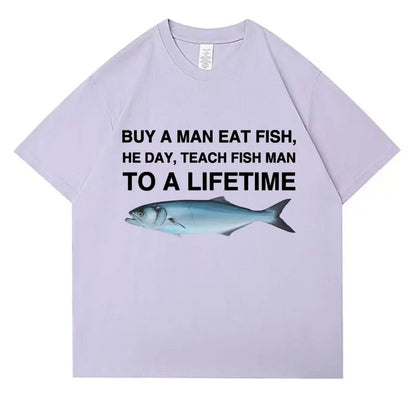 Buy A Man Eat Fish shirt